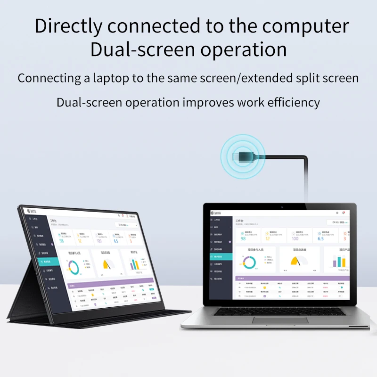 10.5" 1280p FHD Touch IPS Monitor