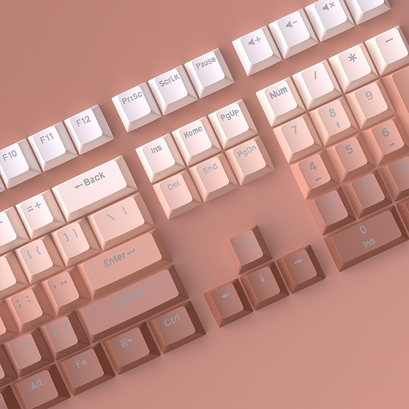 Gradient Blush Keycap Set