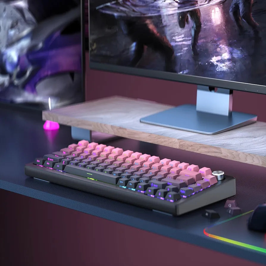 Gradient Pink Keycap Set