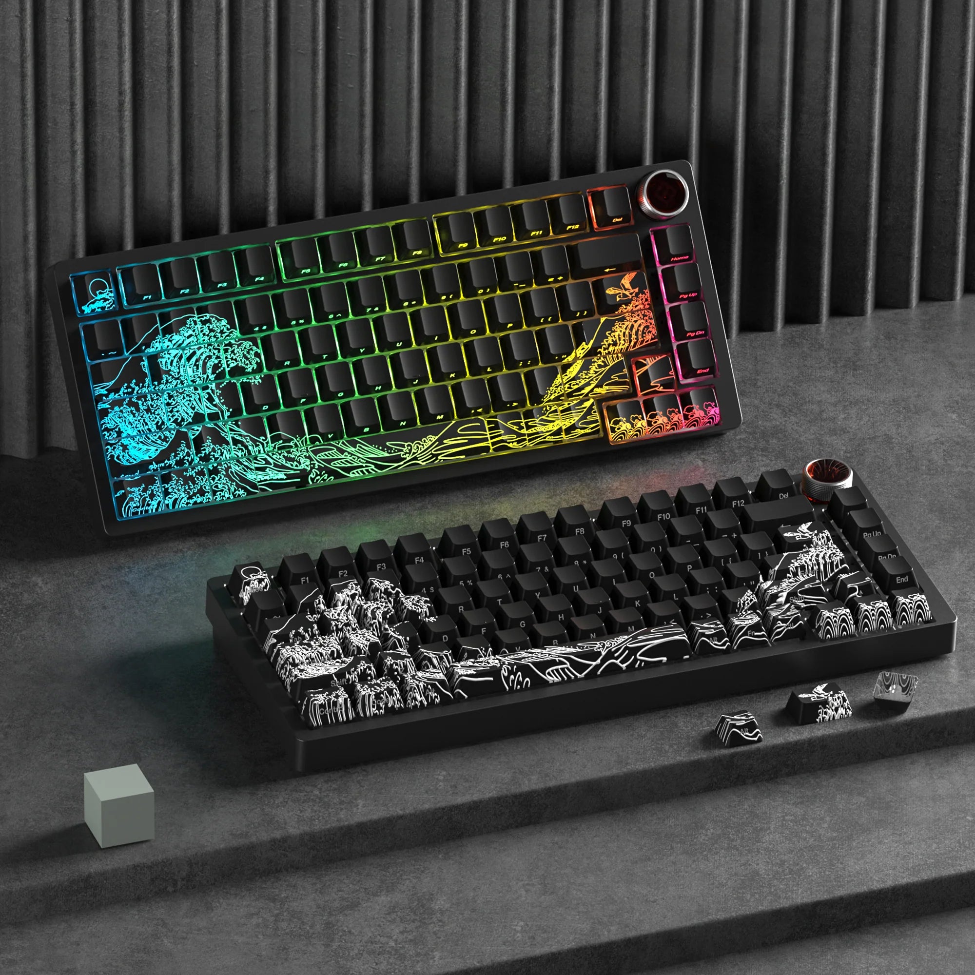 Wave of Kanagawa Keycap Set
