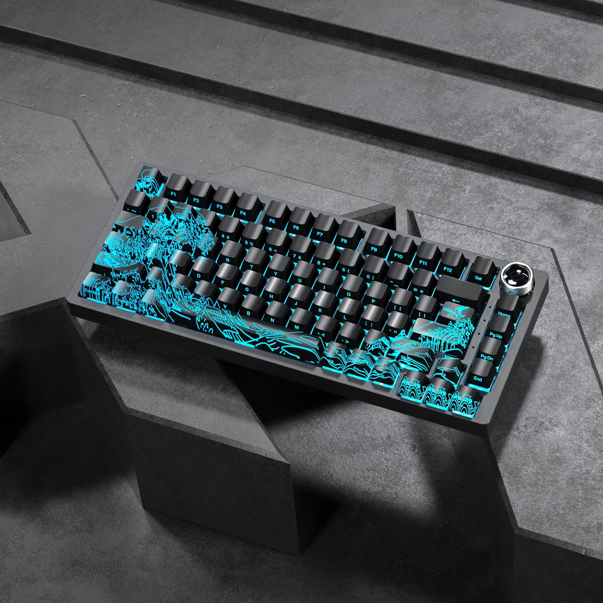 Wave of Kanagawa Keycap Set