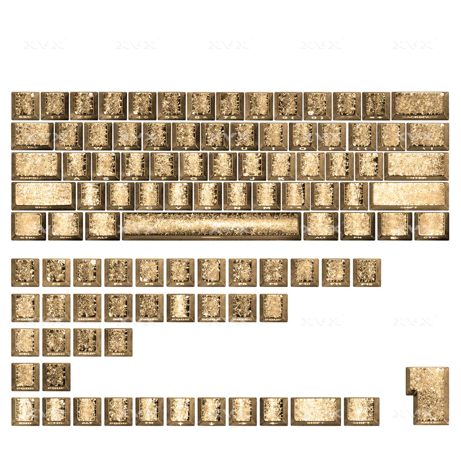 XVX Foil series Keycap Set