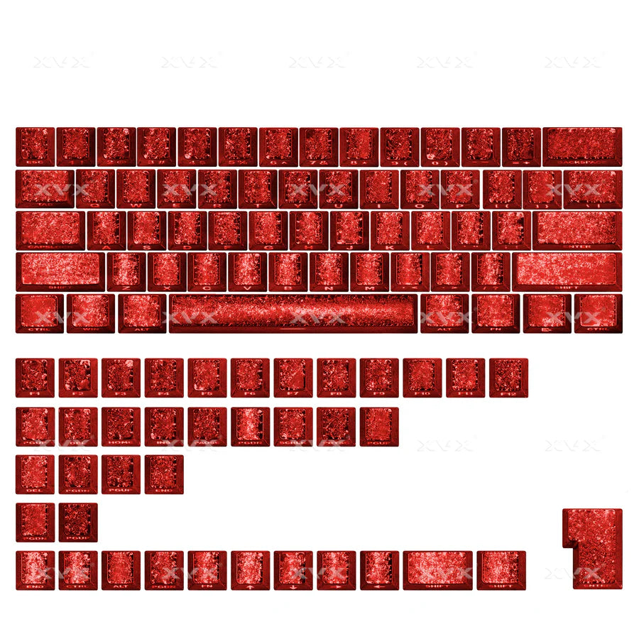 XVX Foil series Keycap Set