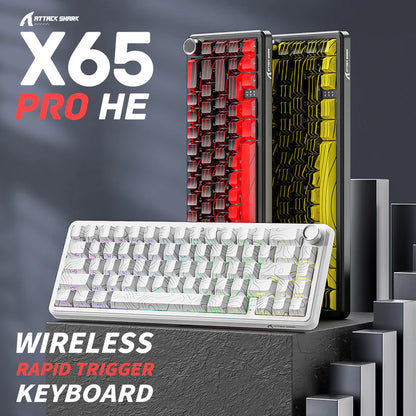 Attack Shark X65 PRO HE Wireless Magnetic Keyboard