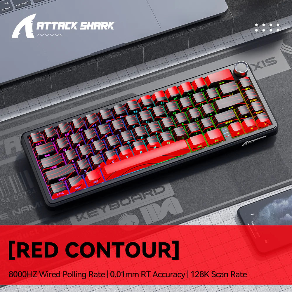 Attack Shark X65 PRO HE Wireless Magnetic Keyboard