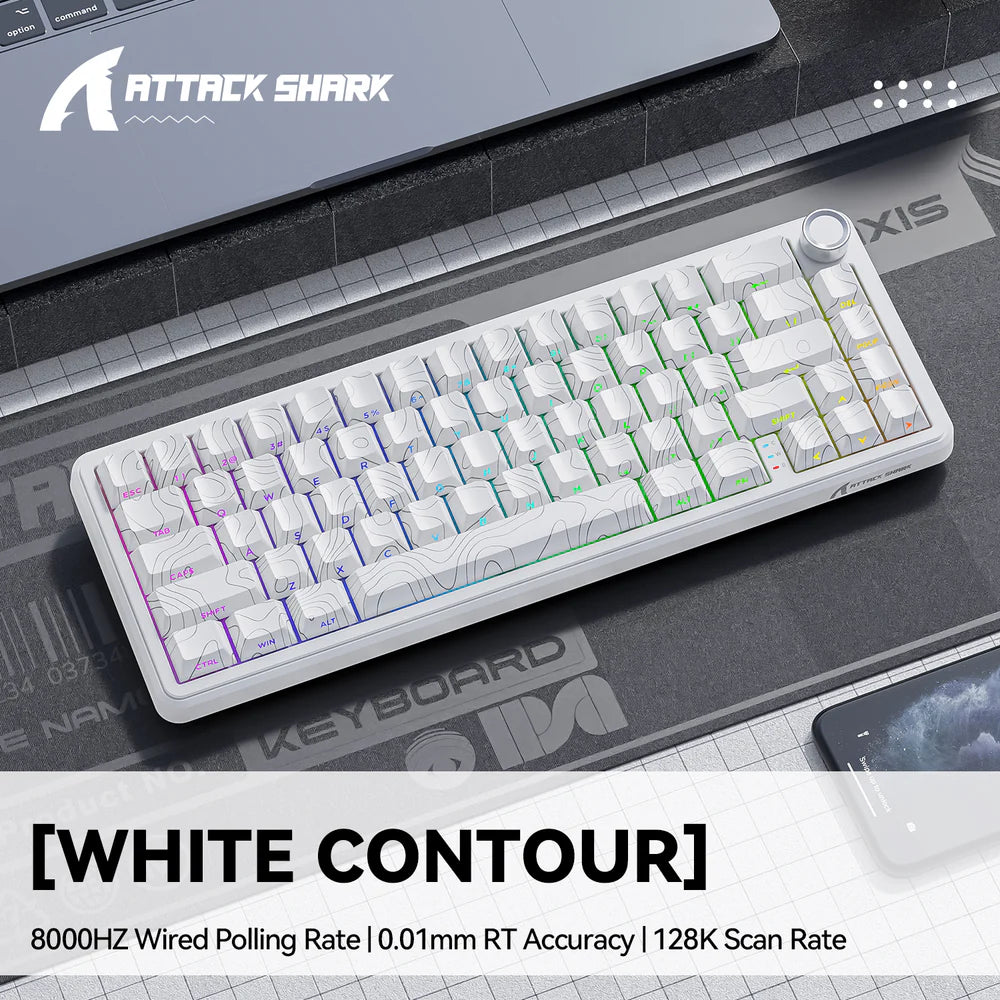 Attack Shark X65 PRO HE Wireless Magnetic Keyboard