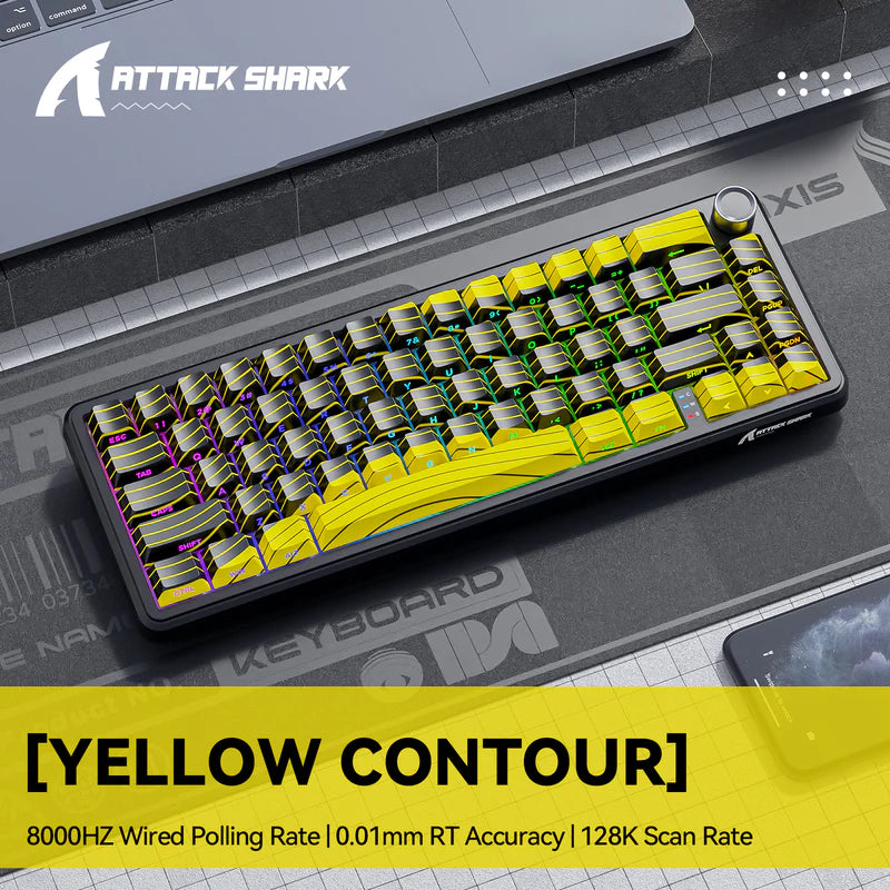 Attack Shark X65 PRO HE Wireless Magnetic Keyboard