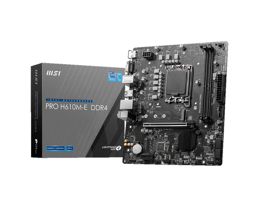 MSI H610M-E PRO DDR4