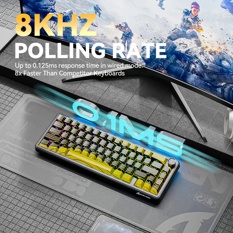 Attack Shark X65 PRO HE Wireless Magnetic Keyboard