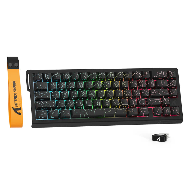 Attack Shark X68 PRO HE Wireless Magnetic Keyboard