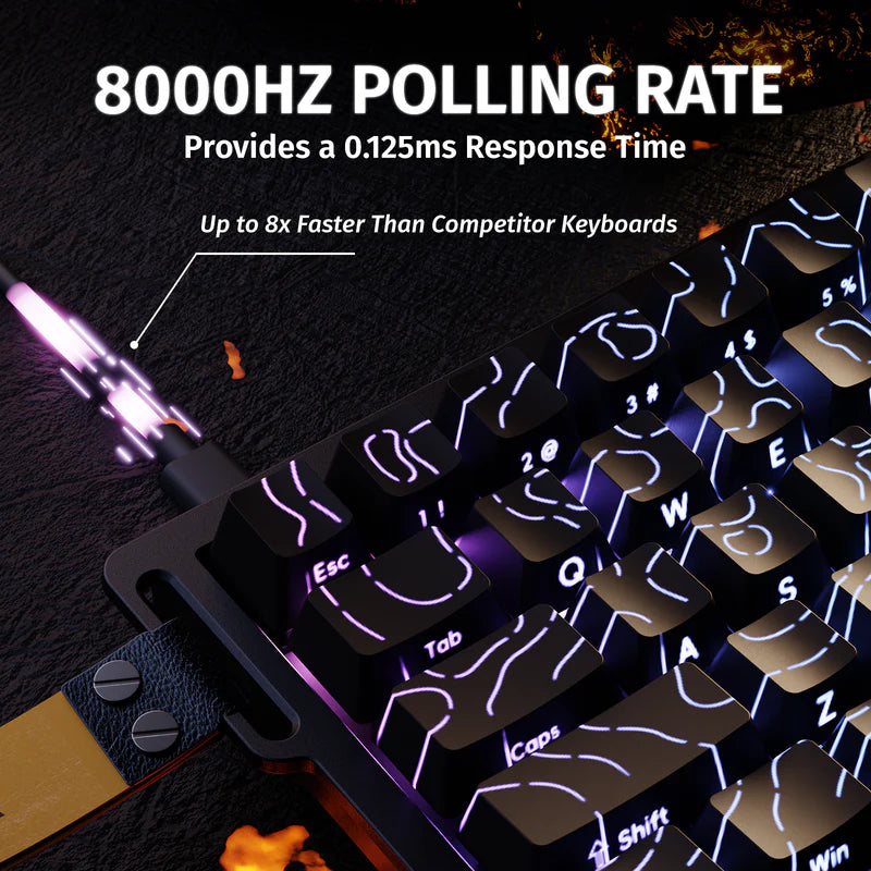 Attack Shark X68 HE Wired Magnetic Keyboard