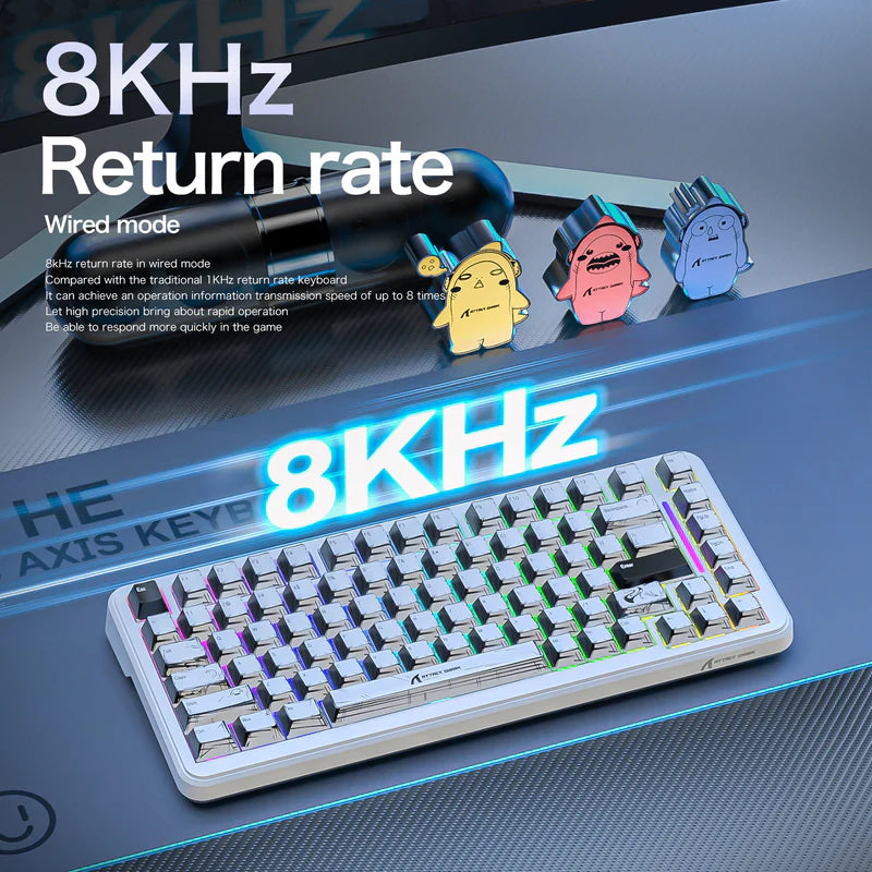 Attack Shark X82 PRO HE Wireless Magnetic Keyboard