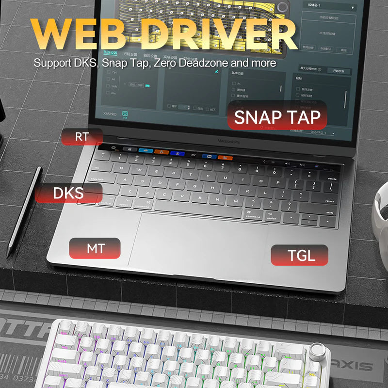 Attack Shark X65 PRO HE Wireless Magnetic Keyboard