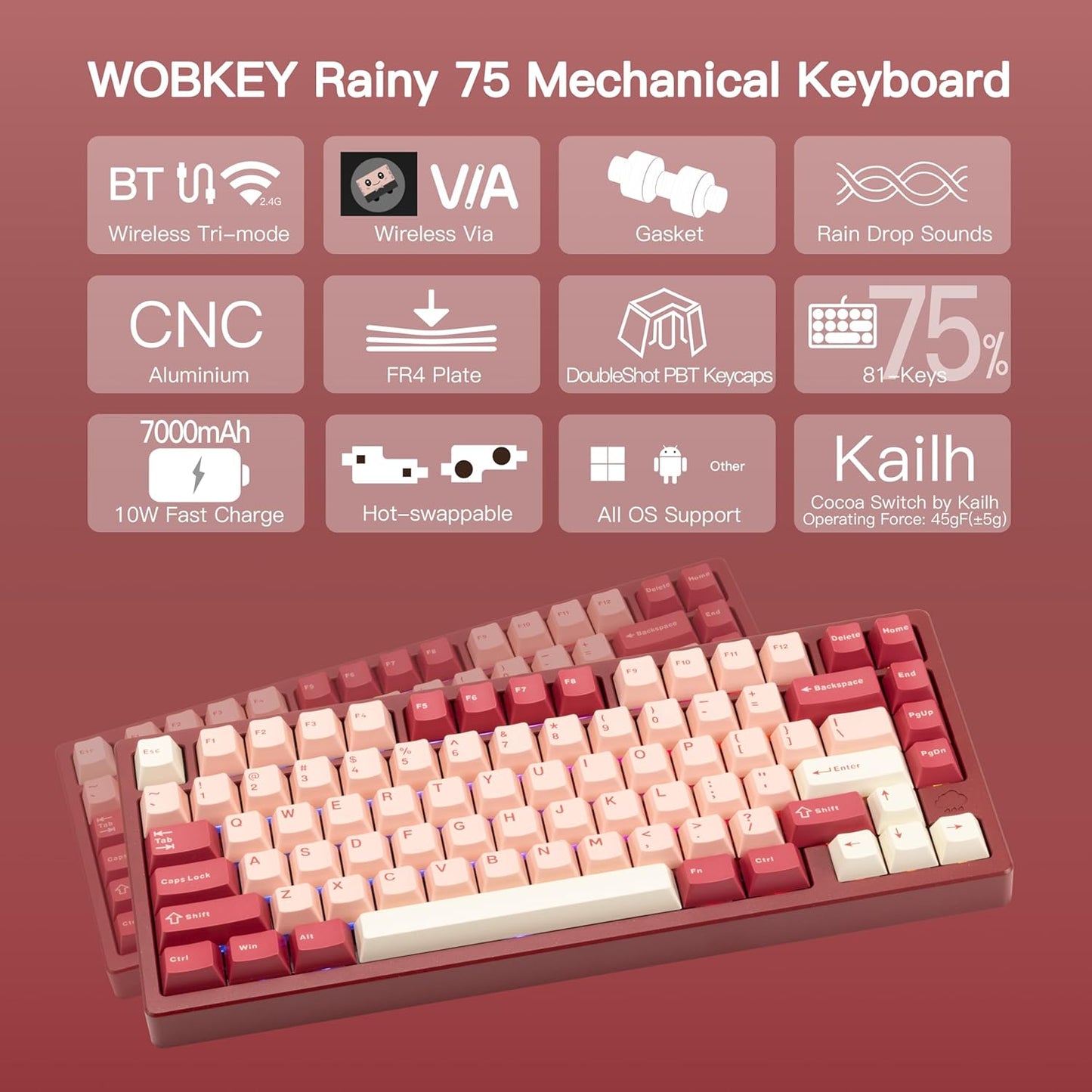 WOBKEY RAINY75 Keyboard