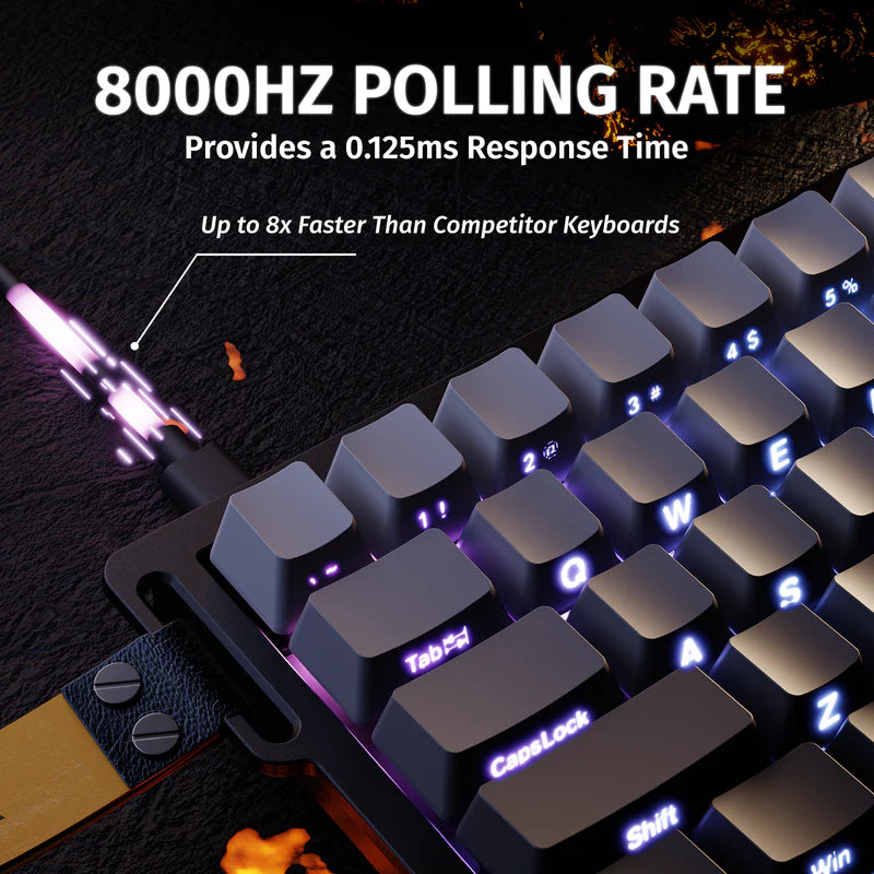Attack Shark X68 HE Wired Magnetic Keyboard