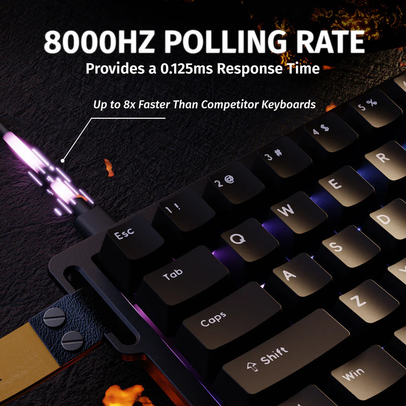 Attack Shark X68 HE Wired Magnetic Keyboard