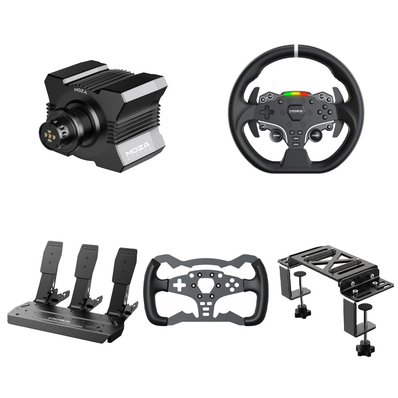 MOZA R5 3 Pedal Bundle