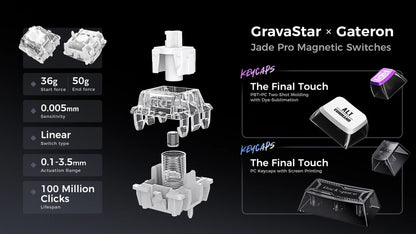 GravaStar Mercury V75 HE Gaming Keyboard