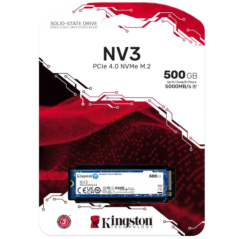 Kingston NV3 M.2 2280 500GB