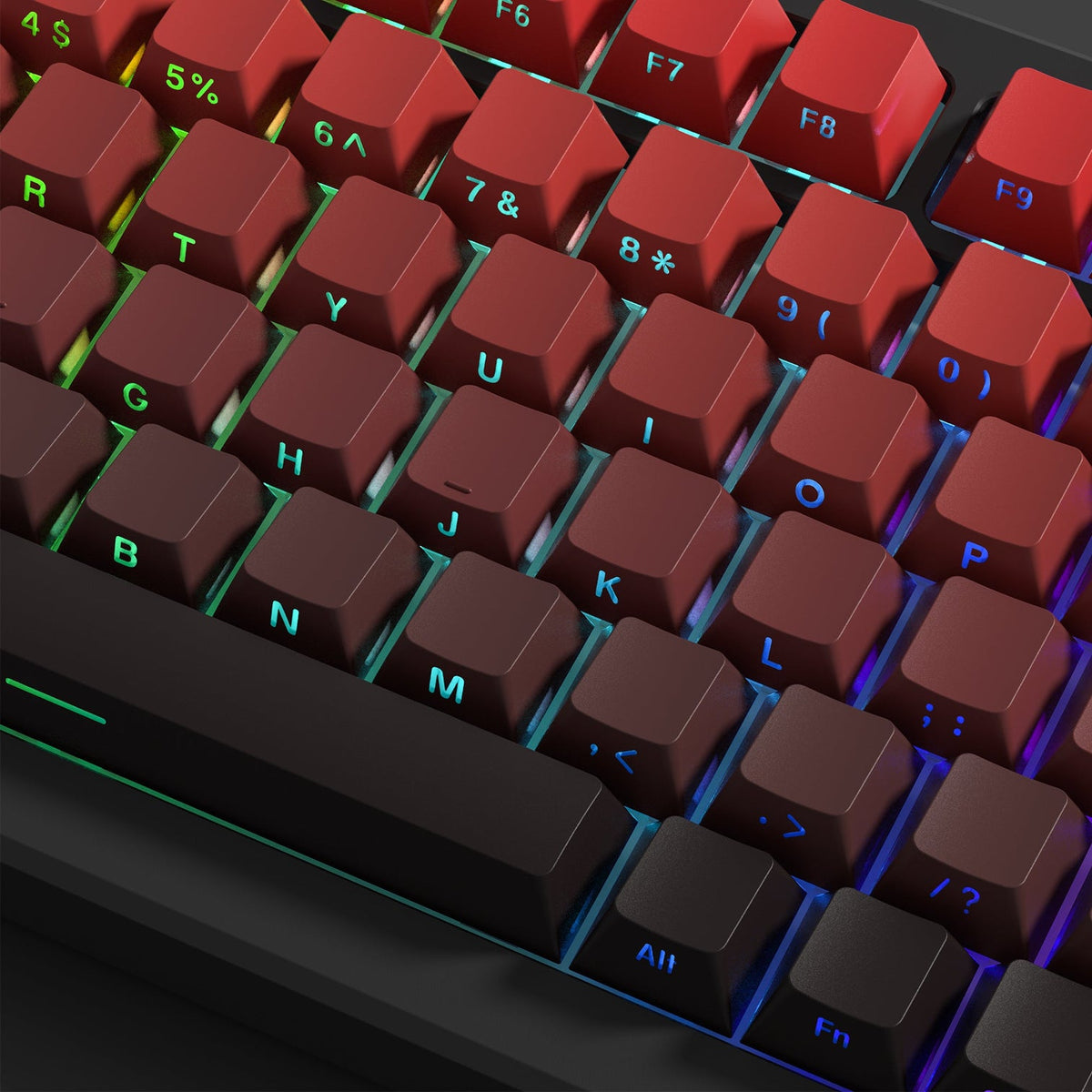 Red Gradient Keycaps Gradient Red Keycap Set – PCBUILDINGLEB