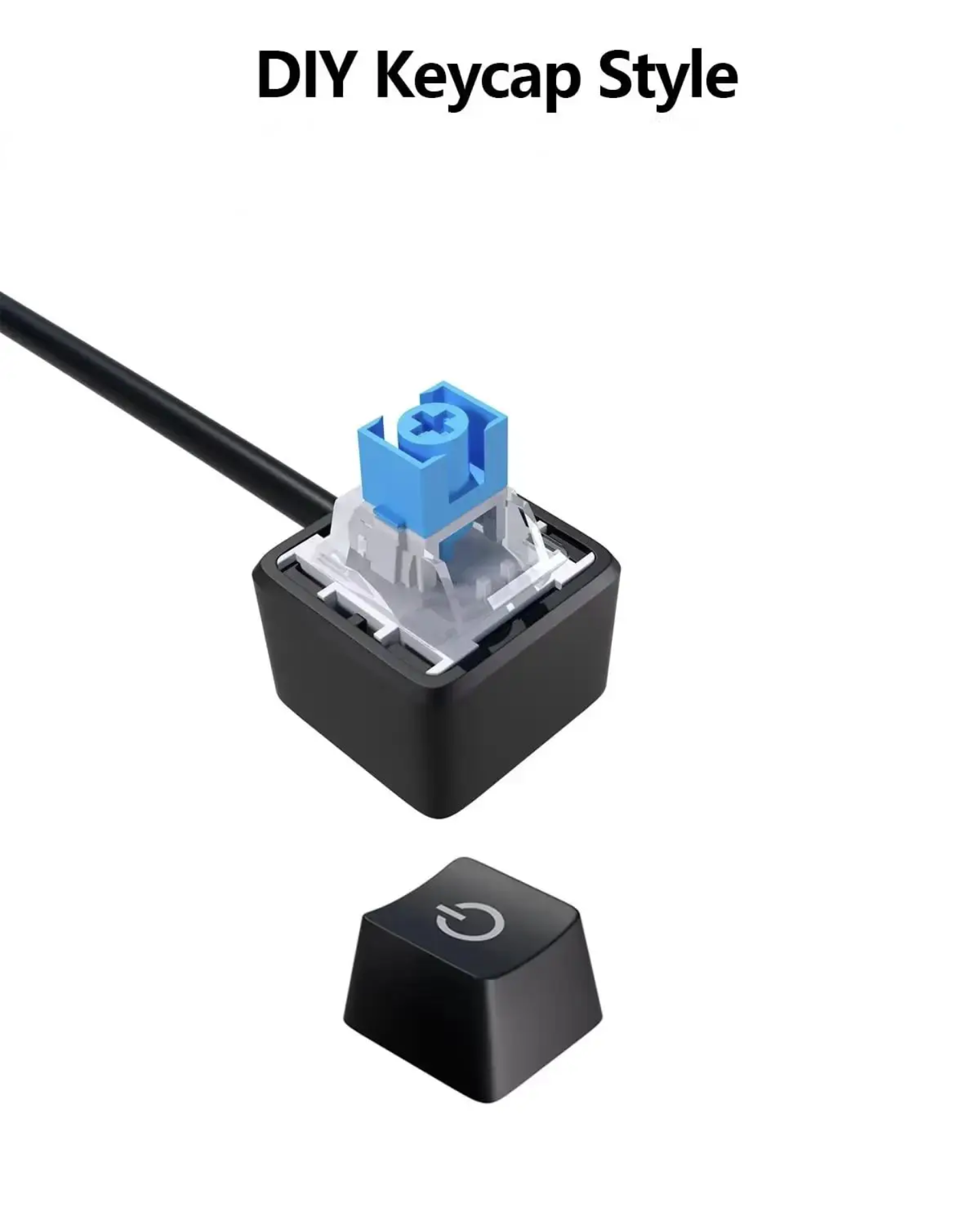 PC RGB Power Extension Button