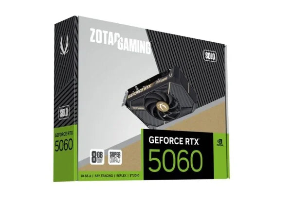 ZOTAC GeForce RTX 5060 SOLO 8GB GDDR7
